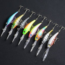 8Pcs/Lot Lifelike Minnow Hard Lures Sea Fish Fishing Baits 10cm/7.8g Wobblers Crankbait Artificial Isca Tackle With 6# Hooks 2024 - buy cheap