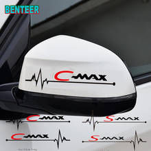 2 pçs/lote Decal Adesivo espelho retrovisor Do Carro adesivo Para Ford Smax Cmax C-max-S max Carro Acessórios Do Carro 2024 - compre barato