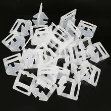 100pc Plastic Tile Leveling System Clips Buckle Wall Floor Spacer Tiling Tool Locator Decoration Construction Hardware Fastener 2024 - buy cheap