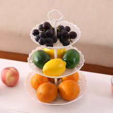 Suporte de cupcake com 3 camadas, porta-bolos, sobremesa, eventos de casamento, torre, prato redondo, bandeja de fruta, cozinha 2024 - compre barato