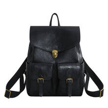 Nesitu Highend New Coffee Black Genuine Leather Women's Backpack Female Girl Lady Travel Bag M6019 2024 - buy cheap