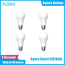 Aqara-bombilla LED inteligente Zigbee, luz con control remoto, versión blanca, 9W, E27, 2700K-6500K, para Xiaomi Mi Home Kit App 2024 - compra barato