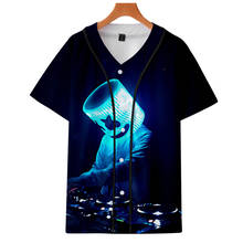 Candy Band DJ baseball T-shirt Hip Hop Tee Shirt Rapper 3d Printed Tshirt Tee Harajuku Streetwear T shirt Brand Clothes 2024 - buy cheap