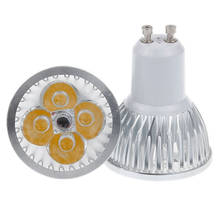 Bombilla Led GU10 regulable, foco de luz blanca fría y cálida, GU10, 9W, 12W, 15W, 110V, 220V, 85-265V, 10 Uds. 2024 - compra barato