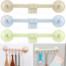 Wall Vacuum Rack Suction Cup 6 Hooks Towel Bathroom Kitchen Holder Sucker Hanger Housekeeping Organizers Hooks 2024 - buy cheap