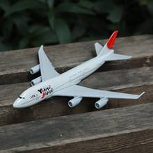 Japão jal yokoso airlines b747 modelo de aeronaves 6 polegadas aviação metal diecast casa escritório ornamento brinquedos em miniatura 2024 - compre barato