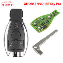 XHORSE VVDI BE Key Pro For Benz V1.5 PCB Remote Key Chip Improved Version Smart Key Shell With Logo Can exchange MB BGA token 2024 - buy cheap