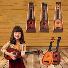 Newly Simulation Mini Ukulele Kids Learning Guitar 4 Strings Musical Instruments Educational Toys 2024 - buy cheap