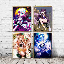 Póster de Fate Grand Order para decoración del hogar, pintura de sable, arte de pared, imagen de animación en caliente, Modular para sala de estar 2024 - compra barato