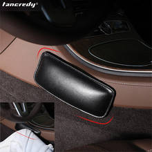 Universal Leather Knee Pad for Car Interior Pillow Comfortable Cushion Leg Protector Memory Foam Thigh Auto Support Accessories 2024 - buy cheap