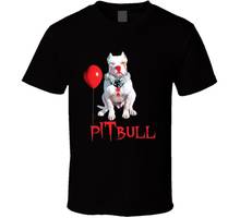 Pit Bull Penny Wise It Clown Parody Scary Halloween Cosplay Costume Funny  Creative Novelty Summer Style Slim Fit T Shirts 2024 - buy cheap