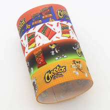 DUWES 50 yardas Cheetos cinta de Grosgrain estampada de Hairbow accesorios bricolaje decoración venta al por mayor del OEM D1410 2024 - compra barato