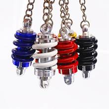 Car Auto Motorcycle Creative Keychain Shock Absorber Model Style Keychain Decoration Keyring Motorbike Key Chain Key Ring Parts 2024 - buy cheap