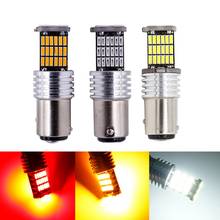 1pcs T15 W16W T20 W21/5W 7443 W21W 7440 W21/5W BA15S P21W PY21W Signal Lamp Led 4014 45 SMD Led Backup Lights Reversing Lights 2024 - buy cheap