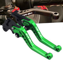 ER-6N Logo Short Brake Clutch Levers Accessories For KAWASAKI ER-6N er-6n ER 6N 2006 2007 2008 Motorcycle Adjustable 2024 - buy cheap