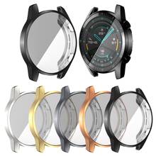 Replacement Soft Protect Cover For Huawei Watch GT2 46mm Case TPU Bumper For Watch GT 2 46mm Case Accessories Electroplated 2024 - buy cheap