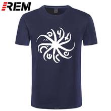 REM Cure-camisetas de algodón de manga corta para hombre, camiseta de diseño de logotipo Punk de guitarra, Tops de Rock And Roll de talla grande 2019 2024 - compra barato