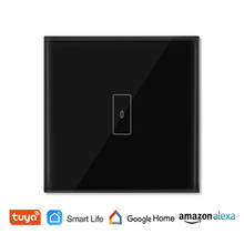 ЕС WiFi бойлер водонагреватель переключатель черный 4400 Вт Голосовое управление Google Home Alexa Echo Tuya Smart Life приложение дистанционное управление таймер 2024 - купить недорого