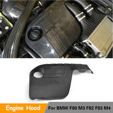 Fibra de carbono Protetor de Engenheiro Para BMW M3 M4 2014 2015 2016 2017 Tampa Do Engenheiro No Capô Do Carro Capô 2024 - compre barato