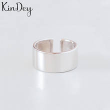 Kindey bijoux boho prata cor anéis lisos para mulheres senhora anéis moda festa de jóias por atacado 2024 - compre barato