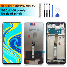 For Xiaomi Redmi Note 9 Pro LCD Display Touch Digitizer Screen For Xiaomi Redmi Note 9S LCD Screen Replacement 2024 - buy cheap