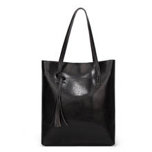 Tote Bag for Women PU Leather Shoulder Bag Ladies Large Capacity HandBag 2024 - buy cheap