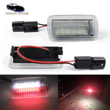 Hopstyling 2x White+Red LED Car Courtesy Door Welcome Light For Toyota Land Cruiser 200 Series Crown Highlander Prado Corolla 2024 - buy cheap