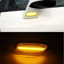 Luces LED dinámicas de posición lateral, intermitente, para Citroen C3, C4, C5, DS3, DS4, Peugeot 207, 308, 3008, 5008, RCZ, 1 par 2024 - compra barato