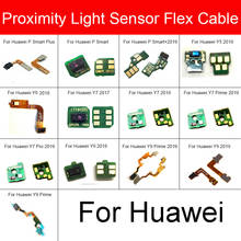 Гибкий кабель с датчиком приближения для Huawei P Smart Plus 2019 Y9 Y7 Y6 Y5 Pro Prime 2019 2018 2017 Замена ремонта 2024 - купить недорого