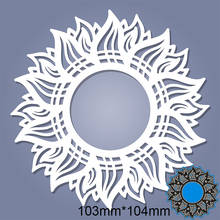 New Metal Cutting Dies Sun Flower For Card DIY Scrapbooking stencil Paper Craft Album template Dies 103*104mm 2024 - buy cheap