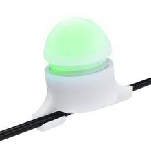 Alarma de pesca LED con punta de caña, luz de pesca nocturna de carpa, alarma de mordida de reconocimiento automático, accesorios de pesca con batería 2024 - compra barato