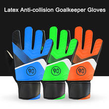 1 Pair Full Finger Gloves Children Teens Anti Slip Hands Wrap for Football Goalkeeper QW 2024 - buy cheap