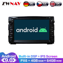 Reproductor Multimedia con pantalla IPS y GPS para KIA Ceed, autorradio estéreo con Android 9, DSP, DVD, unidad principal, PX6, para KIA Ceed 2009, 2010, 2011, 2012 2024 - compra barato