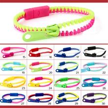 12pcs Friendship Fidget Zipper Bracelets 7.5 Inches Sensory Toys Bulk Set 23GD 2024 - buy cheap