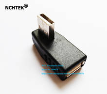 Adaptador NCHTEK de 90 grados con ángulo izquierdo USB 2,0 A macho para Notebook, Etc./envío gratis/25 uds. 2024 - compra barato