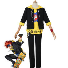 Толстовка с капюшоном SK8 the Infinity Kyan Reki, толстовка, штаны, наряд, аниме костюмы для косплея 2024 - купить недорого