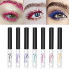 Colorful Mascara Eyes Makeup Colored Mascara Waterproof Blue Red Black Purple Green Yellow Lengthen Eyelashes Mascara Party Use 2024 - buy cheap