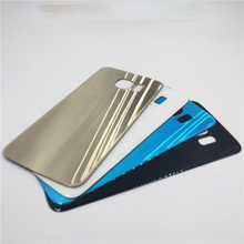 Qualidade superior capa de bateria para samsung galaxy s6 g920 capa traseira g925 g928 s6 edge + s6edge mais vidro traseiro habitação porta 2024 - compre barato