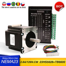 Nema23 23HS5628 Stepper Motor 57 Motor 2.8A With TB6600 Stepper Motor Driver NEMA17 23 For CNC And 3D Printer 2024 - buy cheap