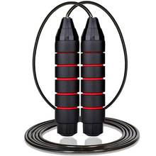 Tangle-Free with Ball Bearings Rapid Speed Jump Rope Crossfit Excercise 2set Fitness Workout Equipment Skipping Foot Unisex Kids 2024 - buy cheap