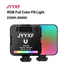 JYYXF W64 RGB Full Color LED Fill Light Photographic Lighting 2500K-9000K Camera Smartphone Photo Video Vlog Light Lamp 2024 - buy cheap