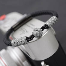 Fashion new S925 bracelet romantic love hand-woven jewelry black men hot sale 2024 - buy cheap