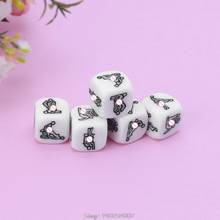 20mm Adult Sex Dice Erotic Poses Couple Funny Sexy Love Toy Night Bar Humor Game D12 20 Dropship 2024 - buy cheap