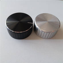 5pcs aluminum plastic cap knob potentiometer knob cap 46*22*6mm black D shaft Thermostat knob cap oven electrical accessories 2024 - buy cheap