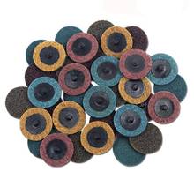 30PCS 2 inch Roloc Disc Mixed Pack(Coarse/Medium/Fine), Quick-Change Surface Conditioning Discs - for Die Grinder Surface Prep S 2024 - buy cheap