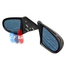 Real Carbon Fiber Side Manual Mirror Caps For Honda CRX 1988-1991 Rear Mirrors Covers Car Accessories 2024 - buy cheap