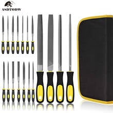 18 Pcs Metal & Wood File Set Flat Round Square Triangle Craft Files Tools For Metal, Wood, Plastic 2024 - buy cheap