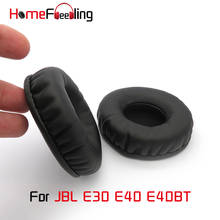 Homefeeling Ear Pads For JBL E30 E40 E40BT Earpads Round Universal Leahter Repalcement Parts Ear Cushions 2024 - buy cheap