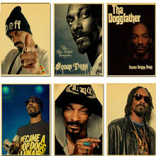 Snoop Dogg-pintura decorativa, decoración de pared, póster para Bar, papel Kraft, póster Retro 2024 - compra barato