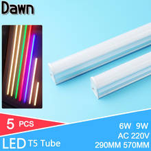 5PCS LED Tube T5 Light 220v 240v 30cm 6w 60cm 9w LED Fluorescent Tube T5 Wall Lamps Cold White T5 Bulb Light Cold White Warm 2024 - buy cheap